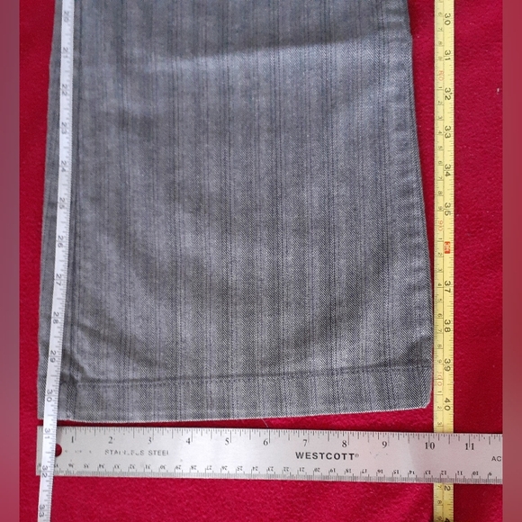 Grey wide-leg professional slacks, 4 - Picture 9 of 16